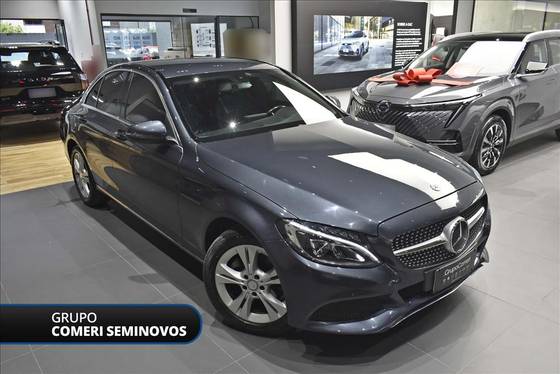 MERCEDES-BENZ C 180 1.6 CGI 16V TURBO FLEX 4P AUTOMÁTICO MERCEDES-BENZ C 180 1.6 CGI 16V TURBO FLEX 4P AUTOMÁTICO